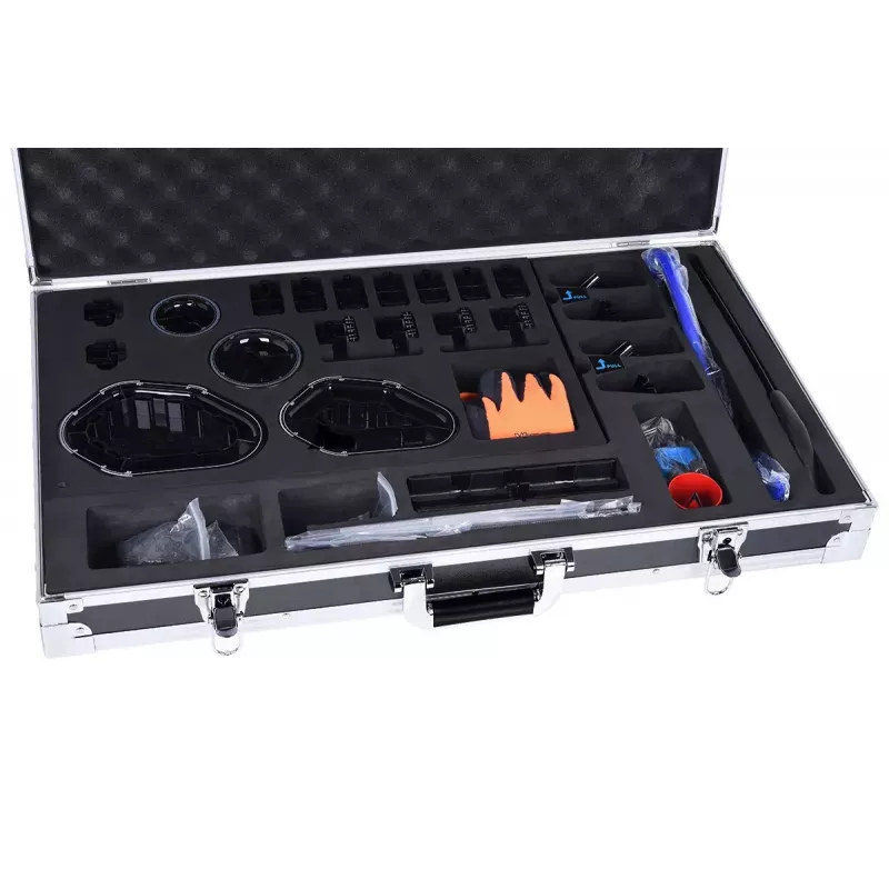 Alphacool Eiskoffer Professional Hardtube Biege- und Messkit