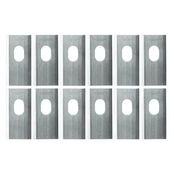 Rasenmähermesser-Ersatz für Dreame MQBA10 – silber, 12er-Pack