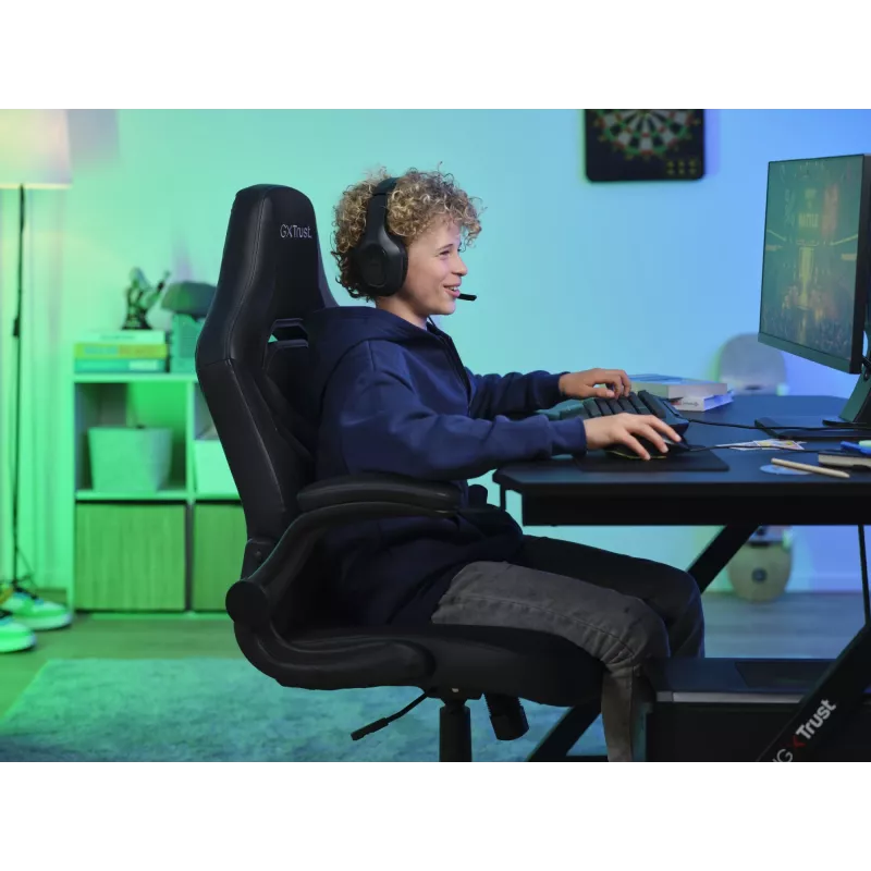 Trust GXT 703 RIYE Universal-Gaming-Stuhl Schwarz