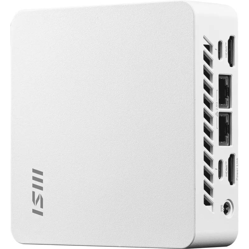 MSI Cubi NUC AI 1UMG-062EU PC/Workstation Intel Core Ultra 5 125H 16 GB DDR5-SDRAM 512 GB SSD Windows 11 Pro Mini PC Weiß