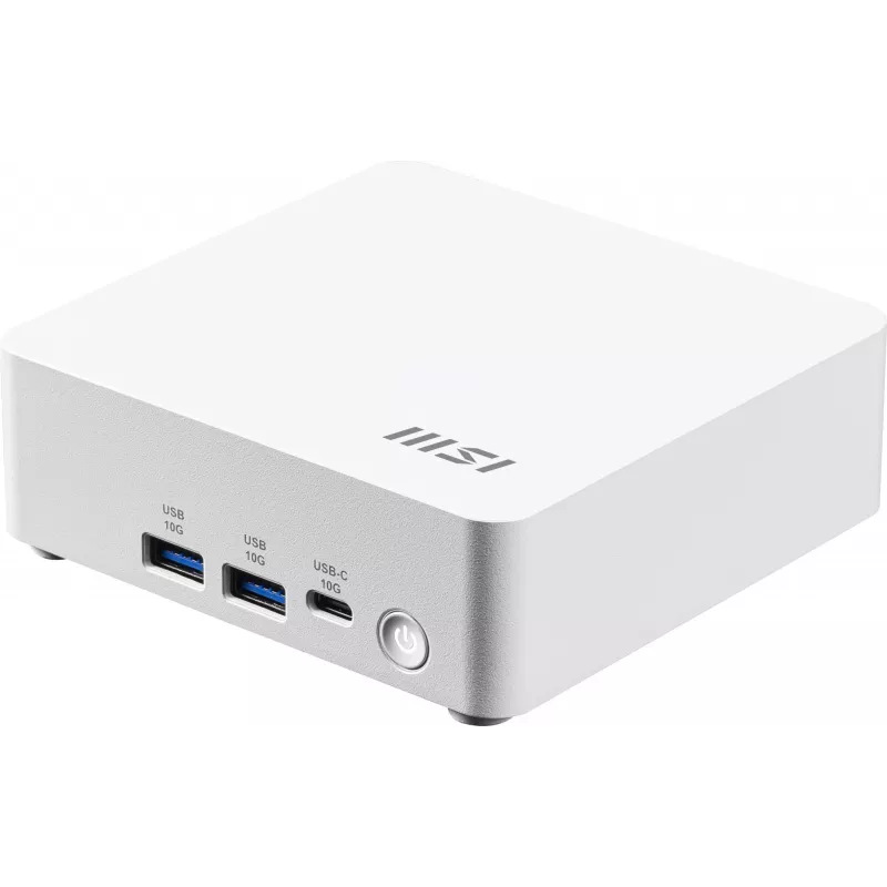 MSI Cubi NUC AI 1UMG-062EU PC/Workstation Intel Core Ultra 5 125H 16 GB DDR5-SDRAM 512 GB SSD Windows 11 Pro Mini PC Weiß