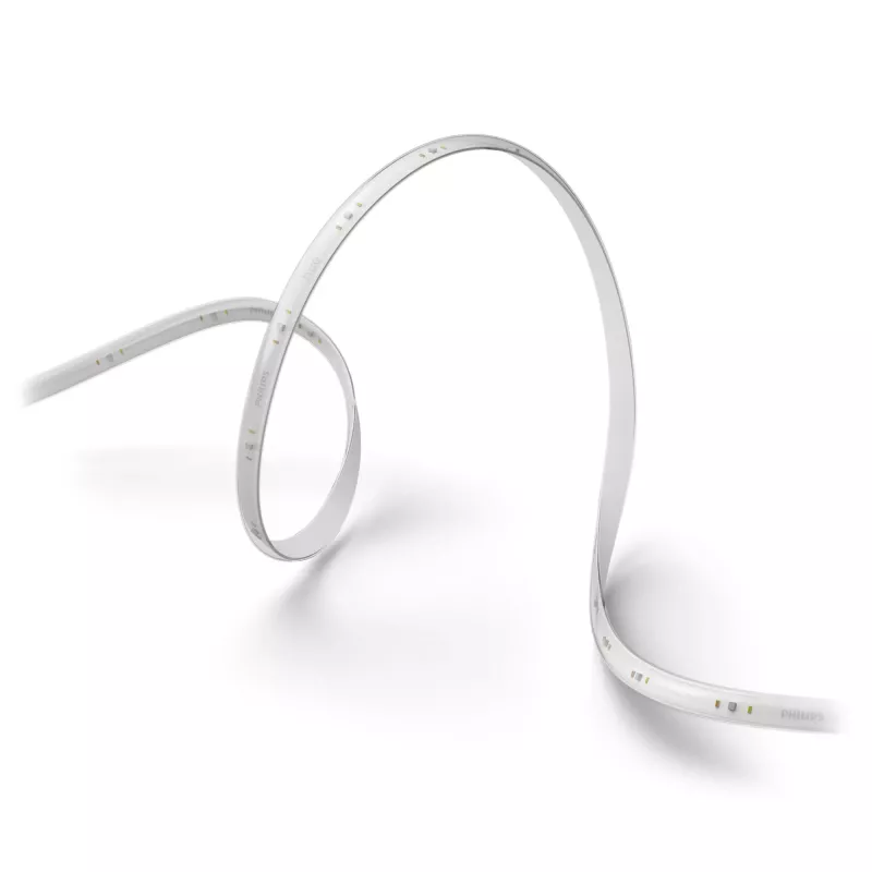 Philips Hue Solo Lightstrip 10 m LED-Streifen, White and Color Ambiance, 20 W, Bluetooth/Zigbee, IP20, 1,5 m Kabel, 14 x 4,5 mm