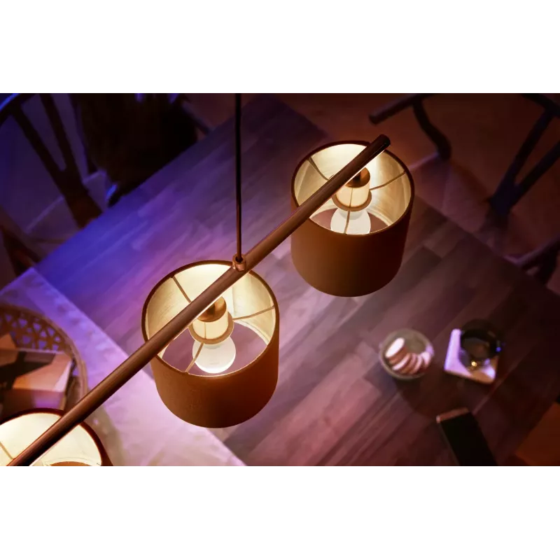 Philips Hue White E14 Luster LED-Lampe, P45, 5,7 W, 470 lm (2 Stück)