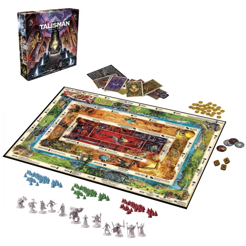 Hasbro Gaming Avalon Hill Talisman – Das magische Abenteuer Brettspiel, 5. Edition