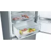 Bosch Serie 6 KGE39AICA Kühl-Gefrierkombination, freistehend, 343 l (249 l + 94 l), 201 cm, Energieeffizienzklasse C, Edelstahl