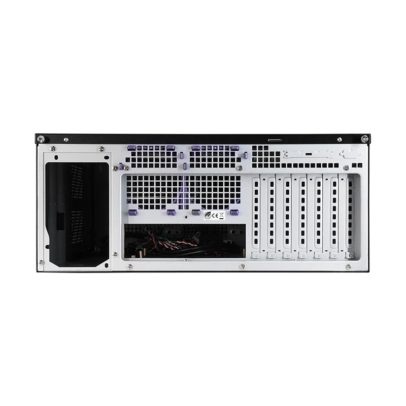 Chieftec UNC-409S-AIO-OP Computergehäuse Rack Schwarz