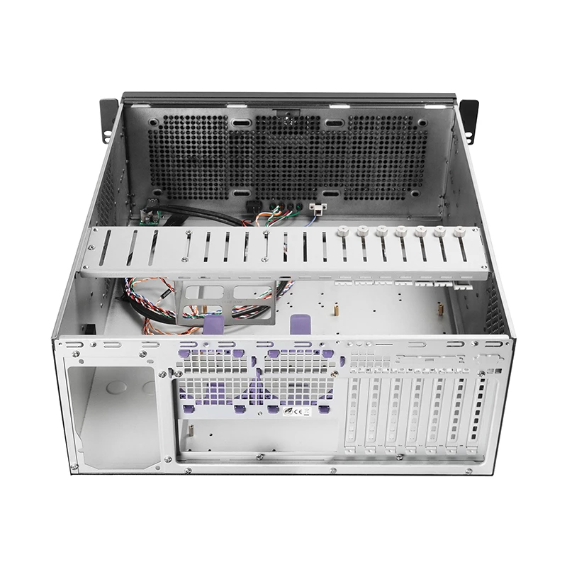 Chieftec UNC-409S-AIO-OP Computergehäuse Rack Schwarz