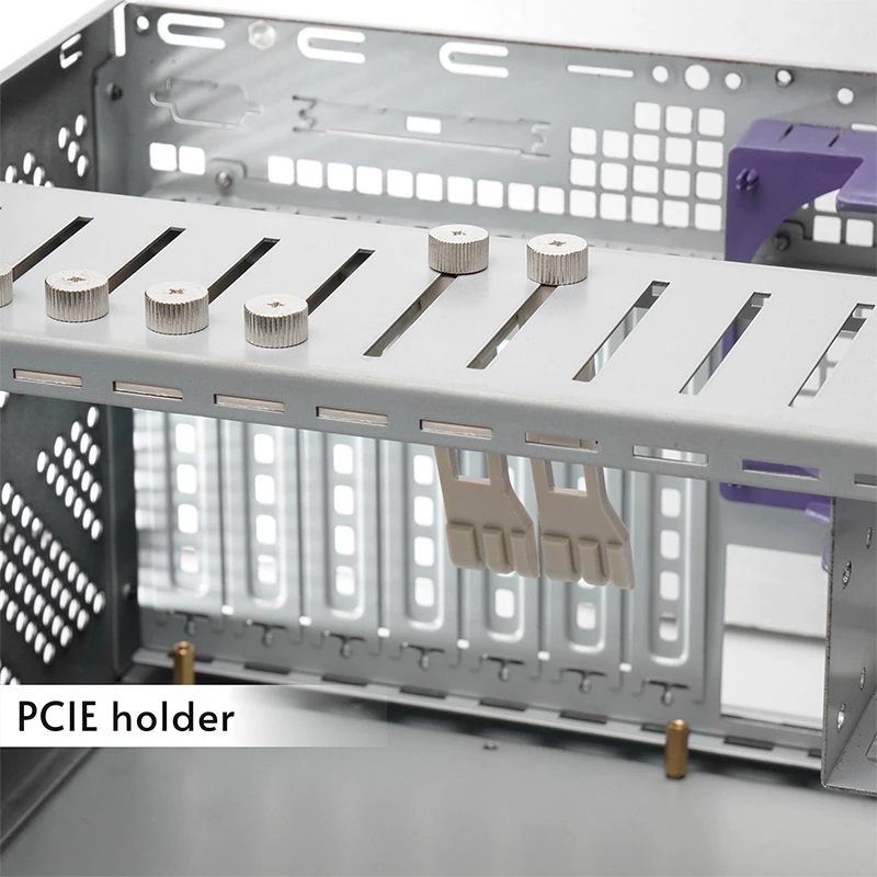 Chieftec UNC-409S-AIO-OP Computergehäuse Rack Schwarz