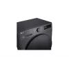 Waschmaschine mit Trockner LG V5WD95SLIMB Frontlader freistehend 5 kg 1200 U/min Schwarz