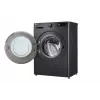 Waschmaschine mit Trockner LG V5WD95SLIMB Frontlader freistehend 5 kg 1200 U/min Schwarz