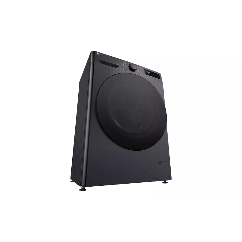 Waschmaschine mit Trockner LG V5WD95SLIMB Frontlader freistehend 5 kg 1200 U/min Schwarz