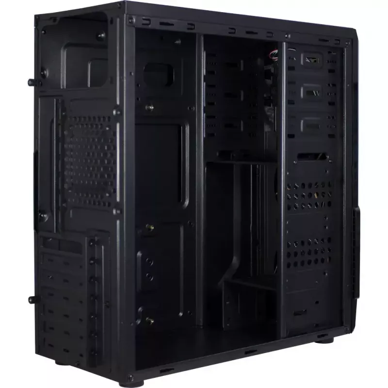PC-Gehäuse Inter-Tech B-42 Midi Tower Schwarz