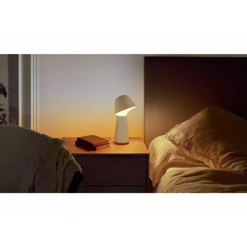 Philips Hue Twilight 929003711201 Tischleuchte, White and Color Ambiance, weiß