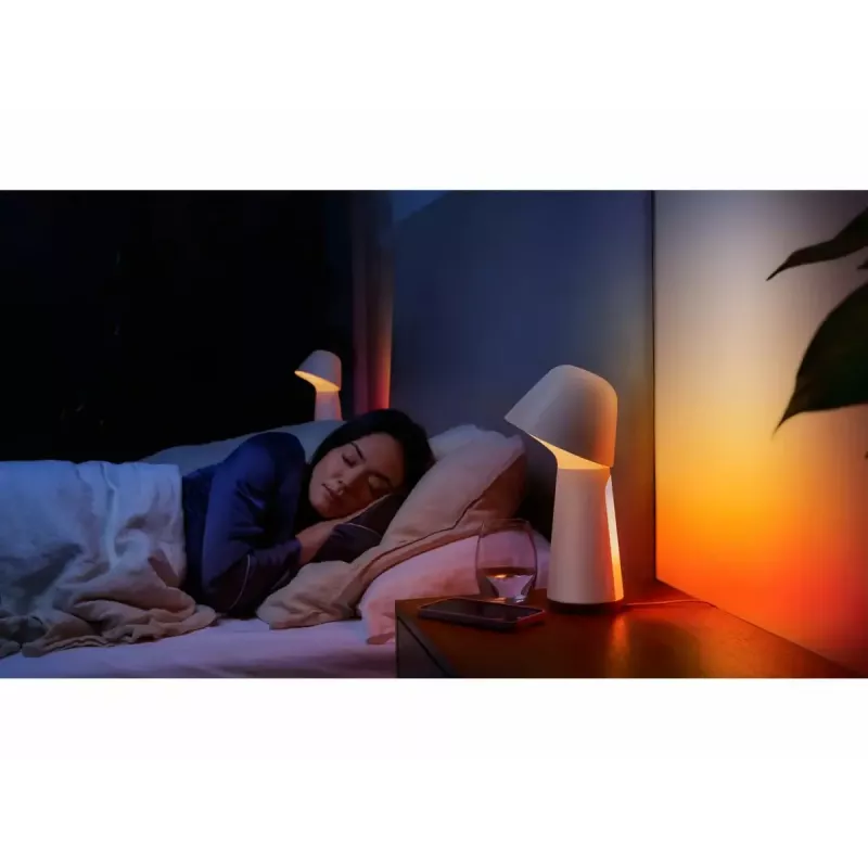 Philips Hue Twilight 929003711201 Tischleuchte, White and Color Ambiance, weiß