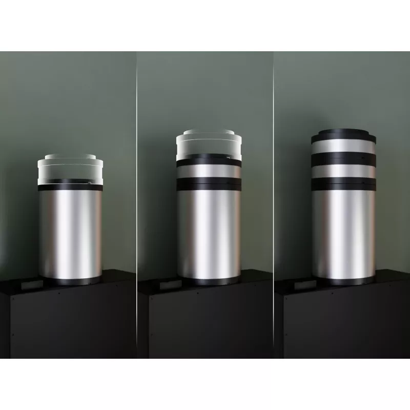 Dunstabzugshauben-Verlängerungsrohr Electrolux M8CKSL28 Schwarz Edelstahl, Ø193 mm × H295 mm