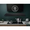 Geruchsfilter (Kohlefilter) Electrolux MCFE06ST für Dunstabzugshauben, rechteckig 235×235×27 mm, schwarz