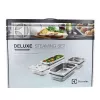 Electrolux PKKS8 Dampfgarbehälter-Set, Stahl, 4 Teile