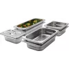 Electrolux PKKS8 Dampfgarbehälter-Set, Stahl, 4 Teile