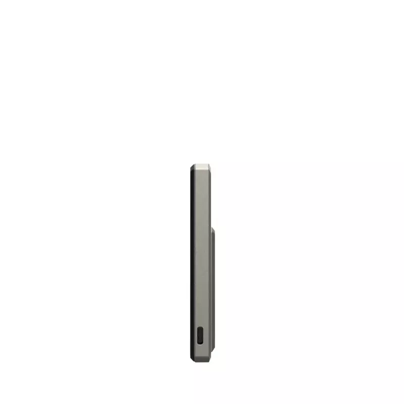 Urban Armor Gear 9B4417113636 Ultra Slim Rugged magnetische kabellose Powerbank, 5000 mAh, 20 W, Titan