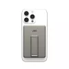 Urban Armor Gear 9B4417113636 Ultra Slim Rugged magnetische kabellose Powerbank, 5000 mAh, 20 W, Titan