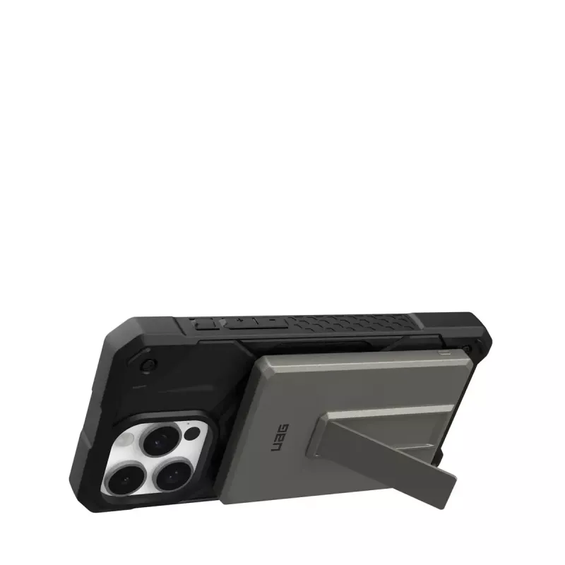 Urban Armor Gear 9B4417113636 Ultra Slim Rugged magnetische kabellose Powerbank, 5000 mAh, 20 W, Titan