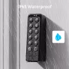 SwitchBot Keypad Touch Tastatur für smartes Türschloss, Schwarz