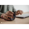 BakkerElkhuizen Evoluent D Small Wireless, rechtshändig, vertikales Design, Laser, RF Wireless, 3200 DPI, Schwarz