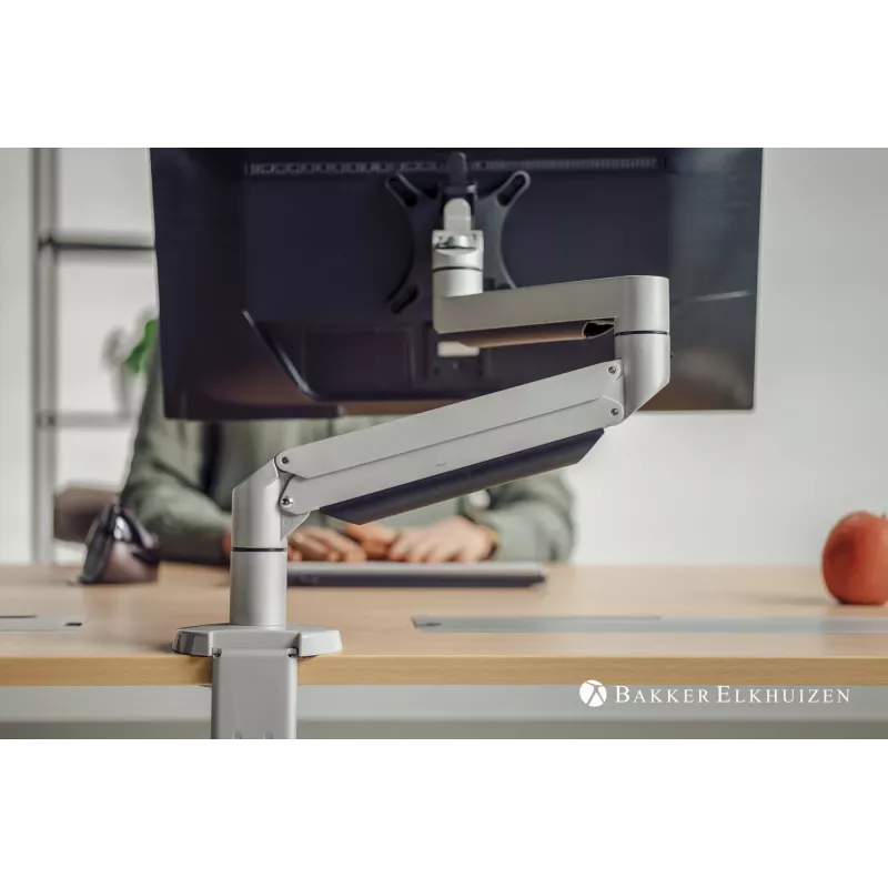 BakkerElkhuizen Evoluent D Small Wireless, rechtshändig, vertikales Design, Laser, RF Wireless, 3200 DPI, Schwarz