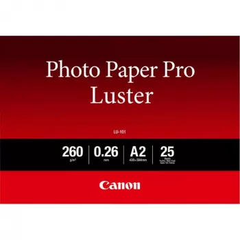 Canon LU-101 Luster Photo Paper Pro A2 – 25 Blatt