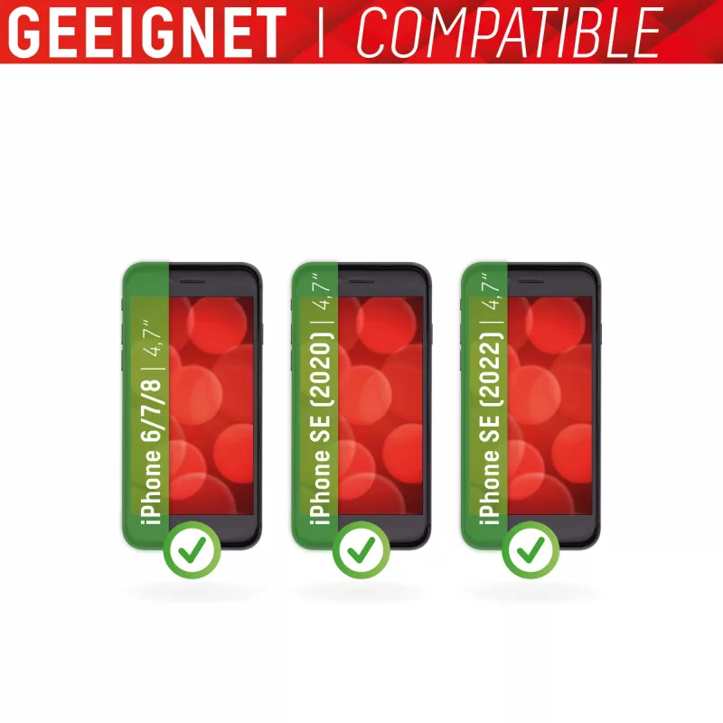 Displex Panzerglas für Apple iPhone 6/7/8/SE (2020/2022)