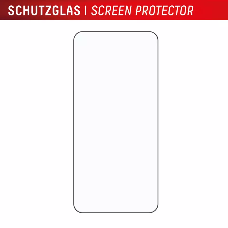 Displex Full Cover Screen Protector (10H) für Samsung Galaxy S24+/S25+, Eco-Montagerahmen, Full Cover