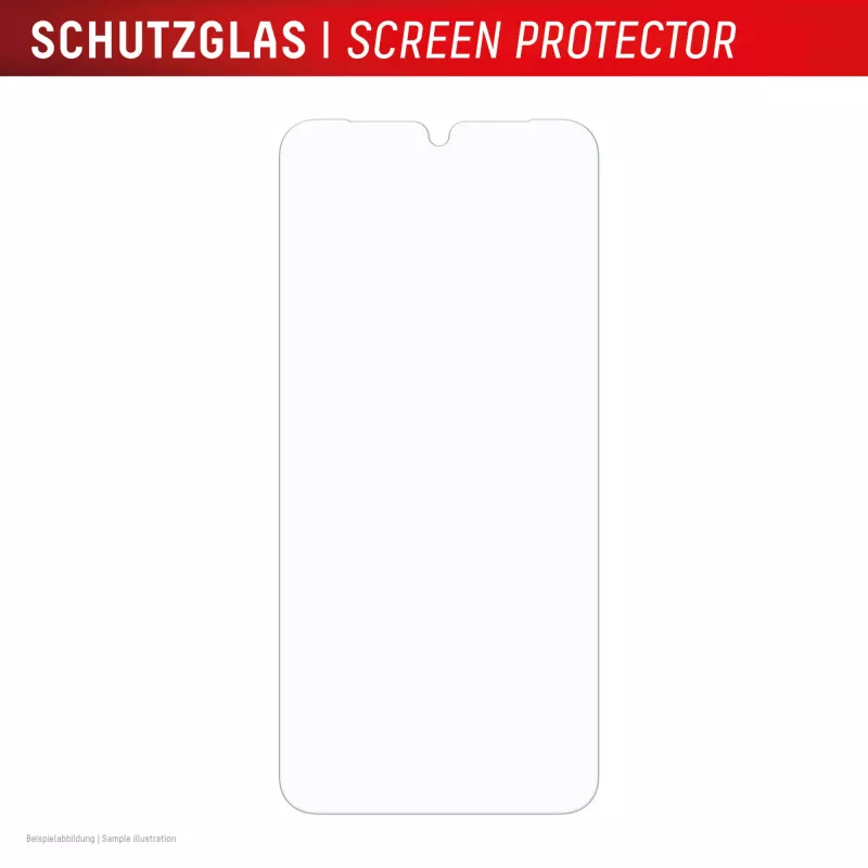 Displex Displayschutz (10H) für Samsung Galaxy A17 (4G/5G)/A16, Eco-Montagerahmen, kratzfest