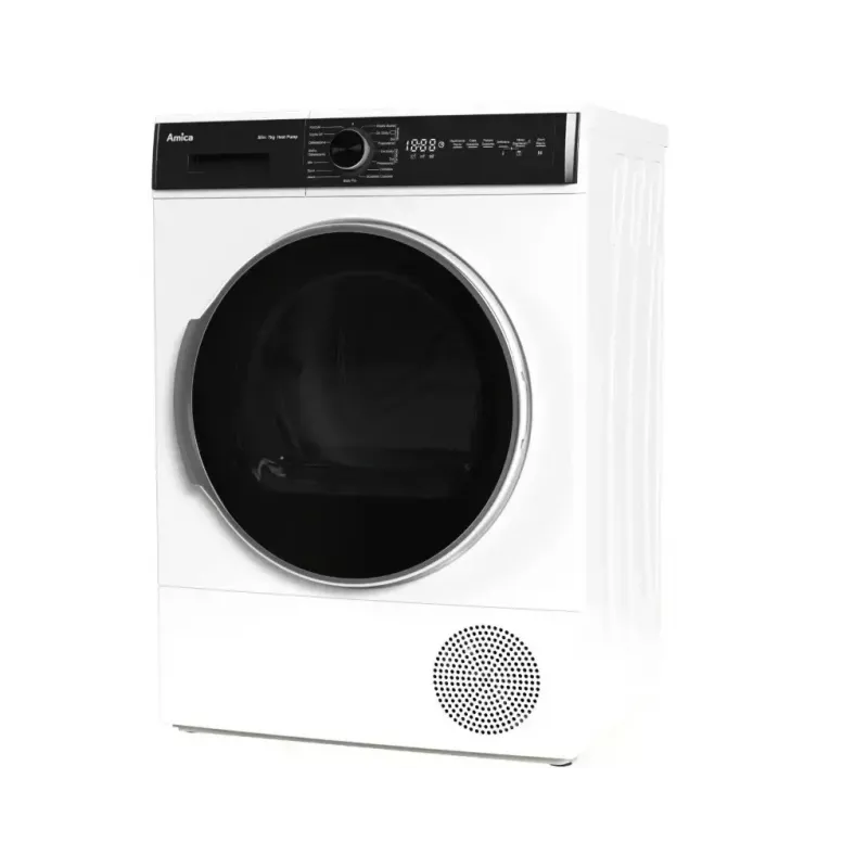 Wäschetrockner AMICA AD3S72LHB(E) 7 kg, freistehend, Frontlader, LED-Anzeige, elektronische Steuerung, weiß