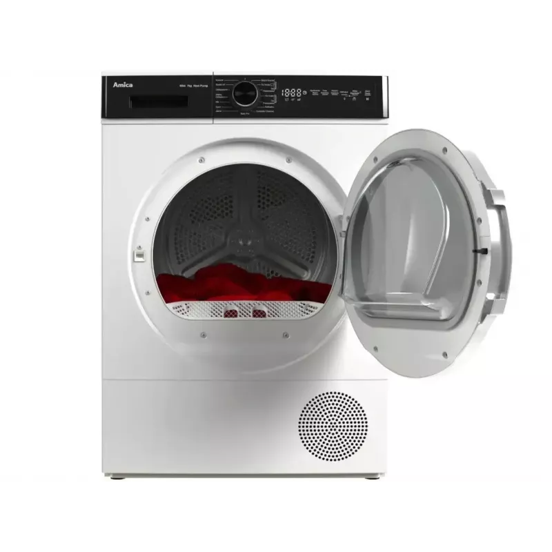 Wäschetrockner AMICA AD3S72LHB(E) 7 kg, freistehend, Frontlader, LED-Anzeige, elektronische Steuerung, weiß