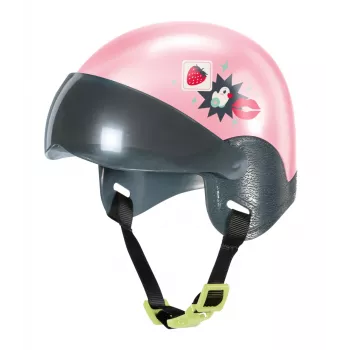 Puppenhelm ZAPF BABY born E-Scooter Helm 43 cm — Textil/Kunststoff, mehrfarbig, Alter 3–12