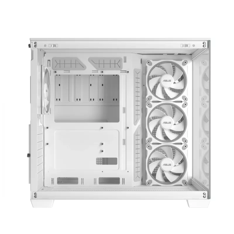 ASUS A32 PLUS TG ARGB PC-Gehäuse, weiß, Hartglas