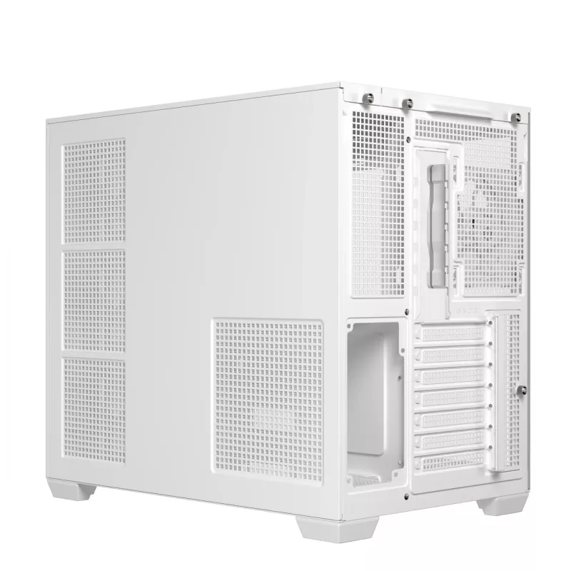 ASUS A32 PLUS TG ARGB PC-Gehäuse, weiß, Hartglas