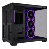 ASUS A32 PLUS TG ARGB PC-Gehäuse, schwarz, ATX/micro ATX/Mini-ITX