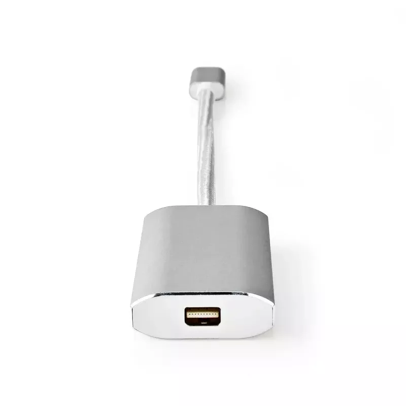 Videokabeladapter Nedis CCTB64580AL02 0,2m USB Type-C Mini DisplayPort