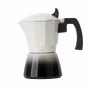 Jata HCAF2412 Moka-Kanne, 12 Tassen (0,7 l), Aluminium, induktionsgeeignet, 10,8 cm Boden