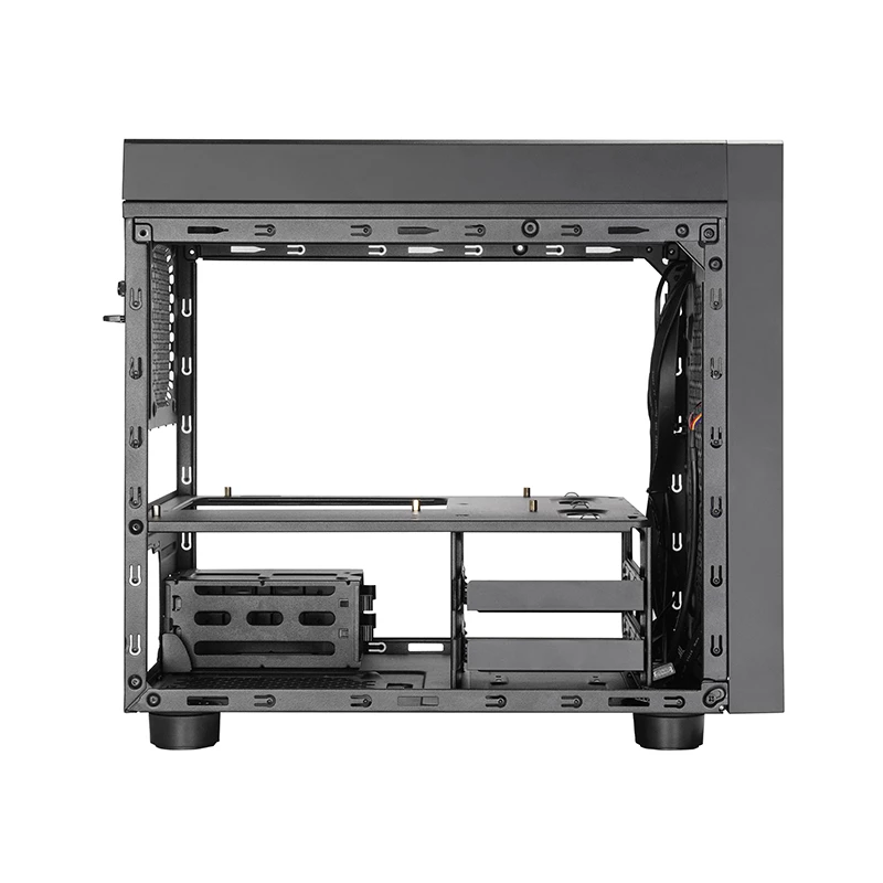 Chieftec CI-03B-OP The Cube mATX-Gehäuse, schwarz