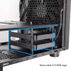 Chieftec CI-03B-OP The Cube mATX-Gehäuse, schwarz