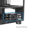Chieftec CI-03B-OP The Cube mATX-Gehäuse, schwarz