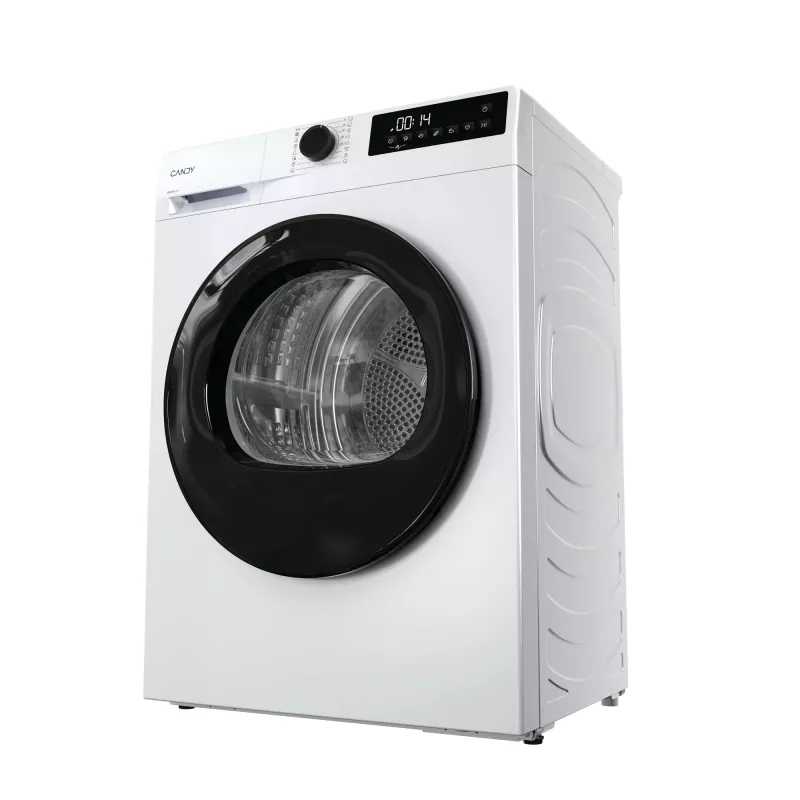 Trockner CANDY GD 9N2B-S — freistehend Frontlader, Wärmepumpe, 9 kg, weiß