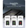 Icy Box IB-1827MCP-C31 M.2 NVMe/SATA externes Gehäuse, USB 3.2 Gen 2, 10 Gbit/s