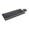 Trust Trezo Tastatur Maus inklusive Universal RF Wireless QWERTY US English Schwarz