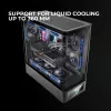 PC-Gehäuse TACENS Mars Gaming MCLCDPRO Midi Tower – Schwarz, IPS 7,2 Zoll Display, Netzteil unten, ATX/Micro‑ATX/Mini‑ITX Unterstützung