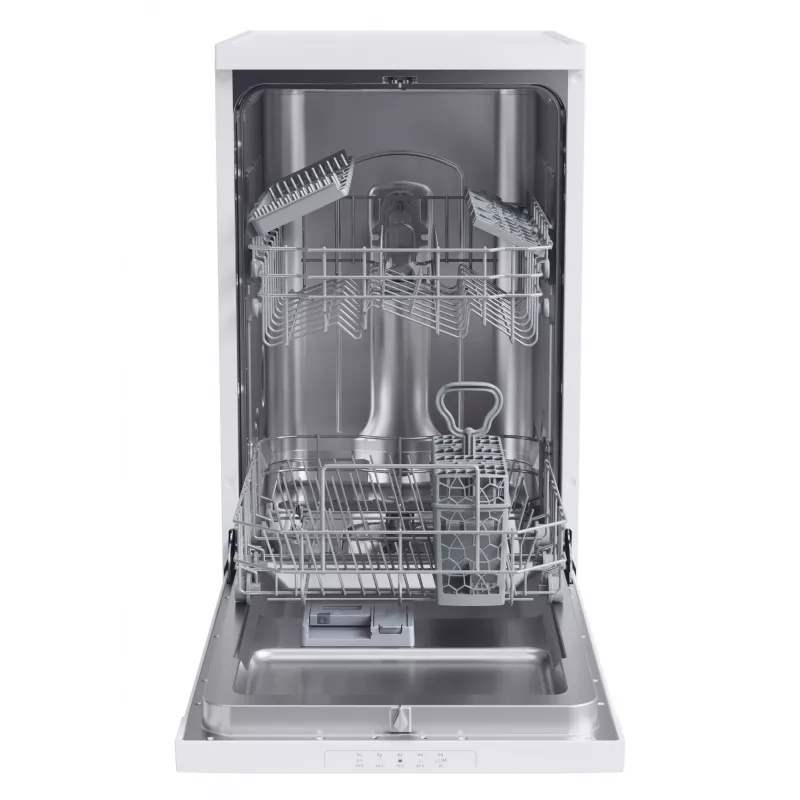 Freistehende schmale Geschirrspülmaschine CANDY Brava CDPH 2L1049W — 10 Maßgedecke, 45 cm, 49 dB, Energieklasse E