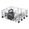 Freistehender Geschirrspüler CANDY CF 5C6F0B — 15 Maßgedecke, 46 dB, Full size (60 cm), schwarz