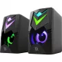 PC-Lautsprecher DEFENDER J4 2.0 6W LED USB, 3,5 mm, 90–20000 Hz, schwarz